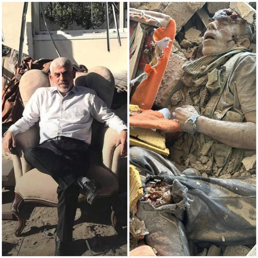 Sinwar, líder de #Hamas, fue eliminado