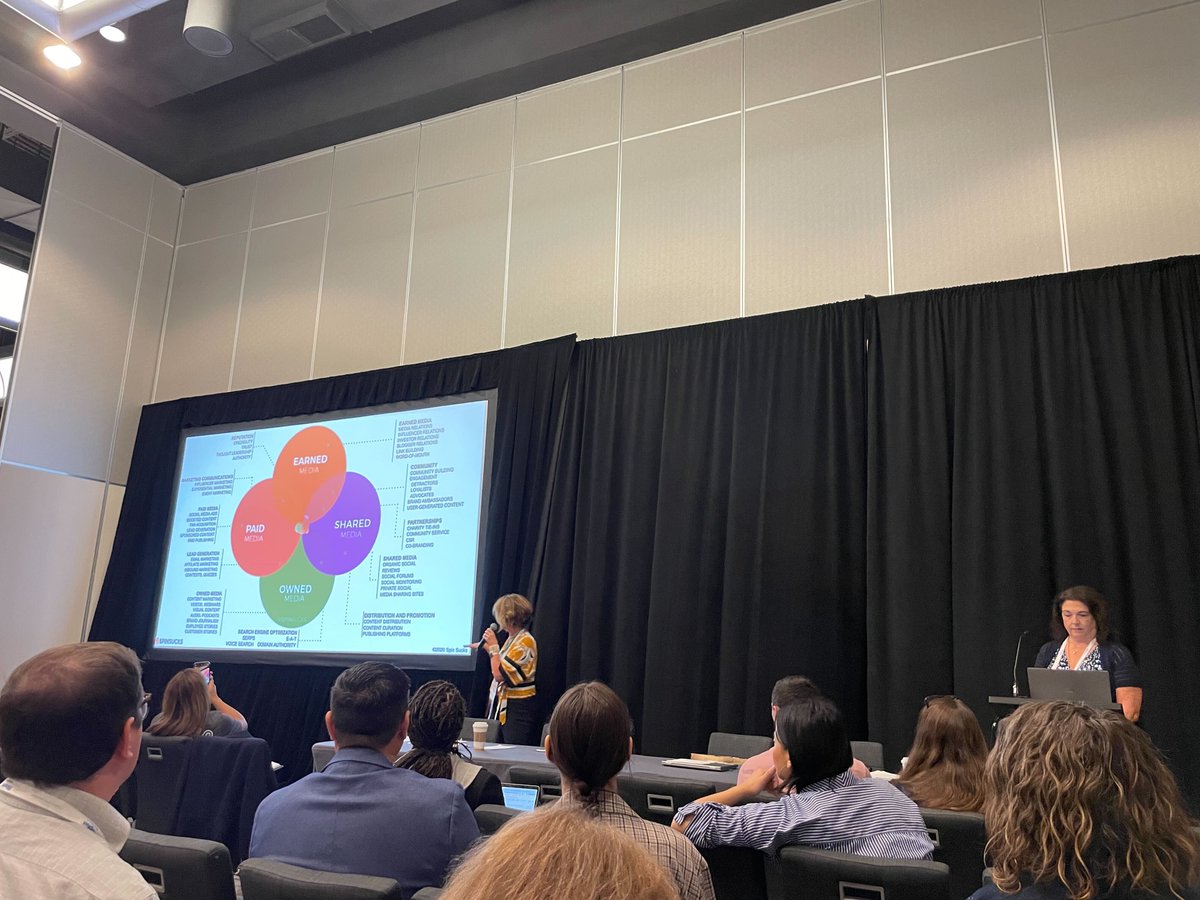 PerryComGroup's tweet image. #TeamPCG at #PRSAICON Day 3! Yesterday was packed with creative media strategy sessions, a powerful talk with @metheridge on speaking truth, and great conversations with the @Muckrack team. It's been amazing learning from so many inspiring PR leaders and organizations!