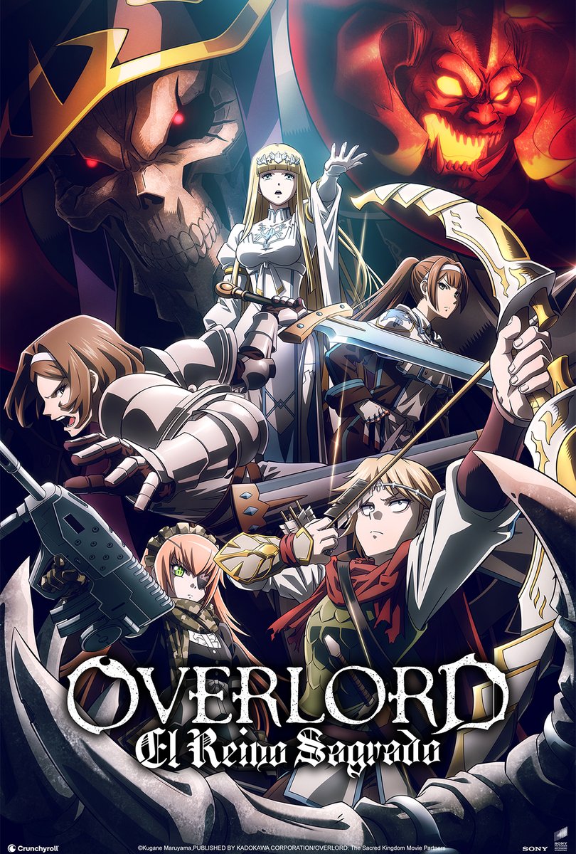 crunchyroll_la's tweet photo. El verdadero significado de la justicia lo descubrirás este 7 de noviembre cuando OVERLORD: El Reino Sagrado llegue a los cines ⚔️

Conoce más: https://t.co/3eKMM2IuKo https://t.co/ngxEO00GHe
