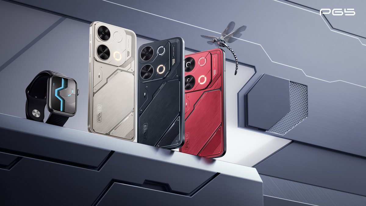 itelghana's tweet photo. Team up for tech excellence! The P65 with its 5000mAh battery ๐ท and the sleek Native Storm smartwatch ๐ท are the perfect duo for your on-the-go lifestyle. Stay connected, stay powered! ๐ท
#itelP65 #GoCyberGoPower #smartwatch #itelnativestorm https://t.co/aYaZ1GOppC