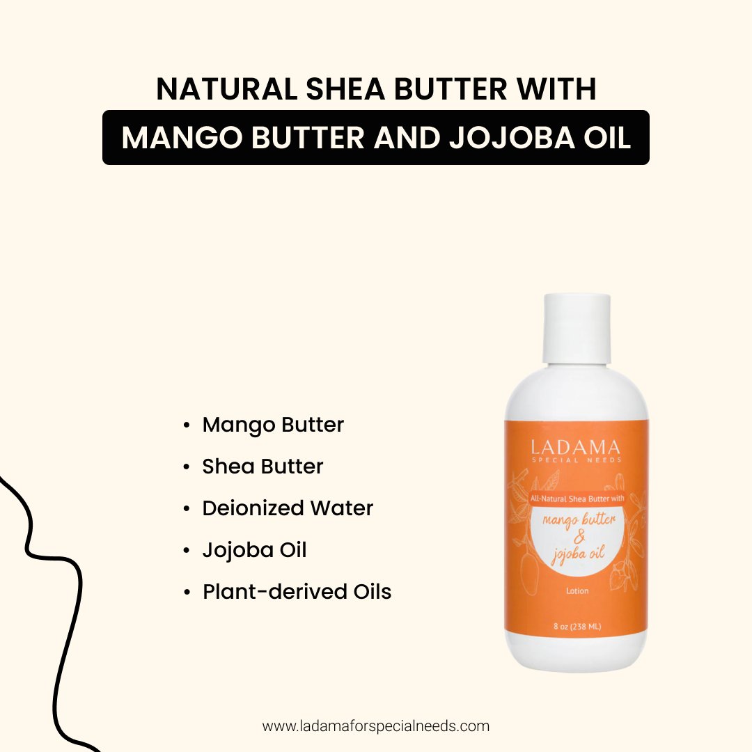 LadamaSpedNeeds's tweet photo. Hydrating Lotion with Shea, Mango, &amp; Jojoba for Radiant Skin ��

📷Grab Yours: https://t.co/a71zlLjVKw

—---  
#ladama #ladamaskincare #specialneeds #skincareroutine #TUDUMNaLata #Rosé #Tyler #Bluesky https://t.co/J5nYentPBh