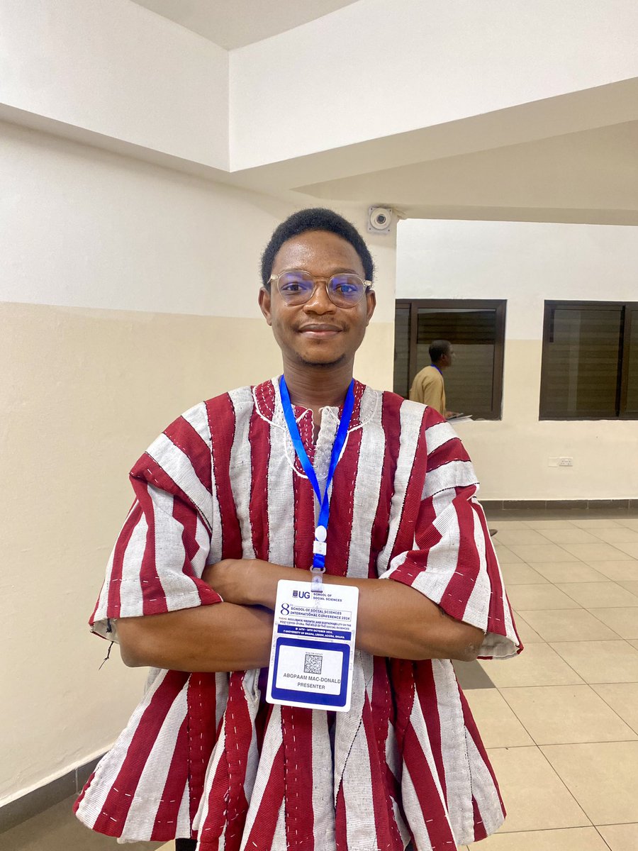 macbopaam's tweet photo. Yesterday I successfully presented my research on *Household Characteristics and Flood experience in GAMA* at the 8th School of Social Science International conference @UnivofGh. A step in my career as a researcher. I appreciate the organizers for the opportunity. https://t.co/JofDuhhIIS