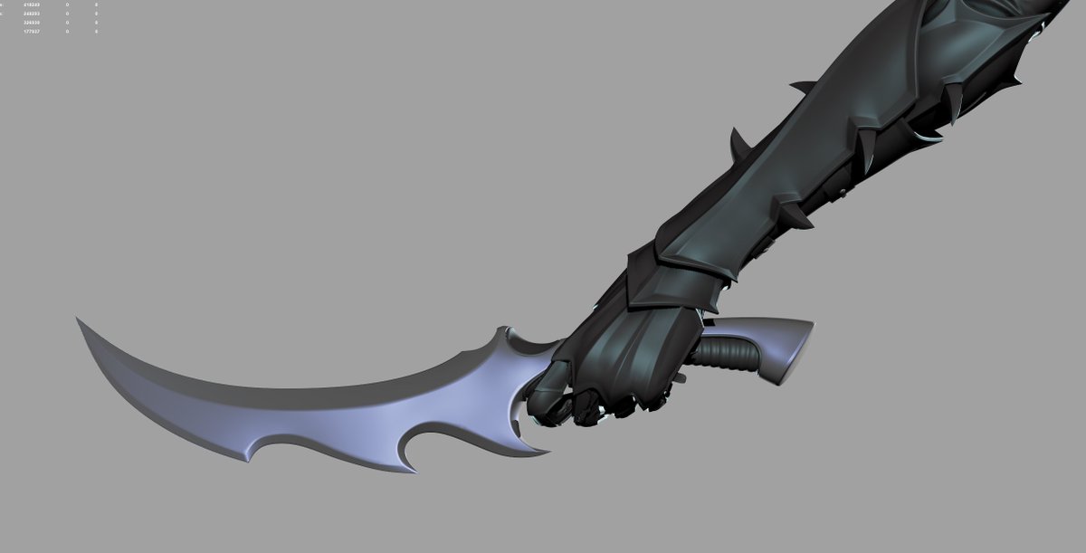 slipgatecentral's tweet photo. Drukhari daggers for Lelith, maya/zbrush mixed workflow. https://t.co/xiyJXbOm8d