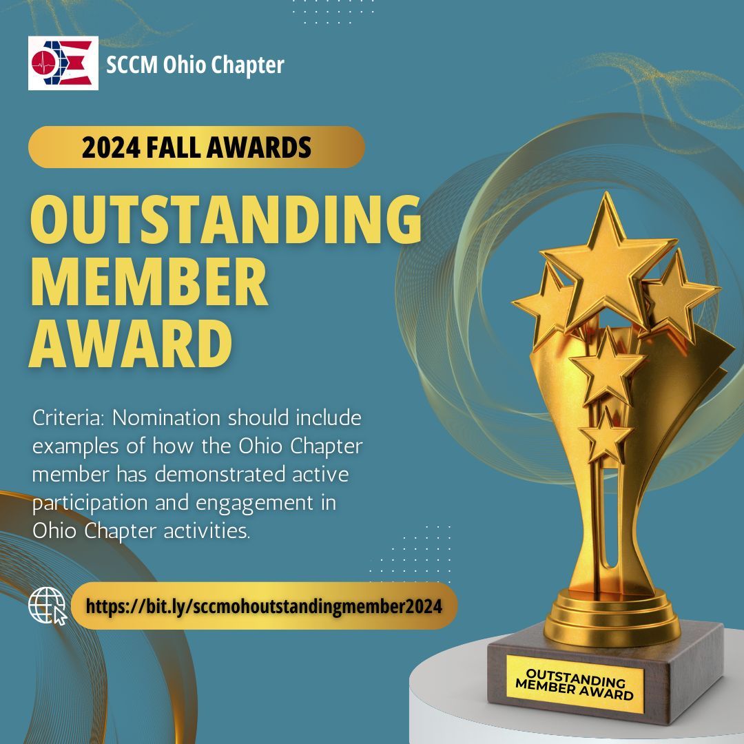 There is still time to nominate your colleagues for our annual awards! Follow these links to our nomination forms: 
bit.ly/sccmohclinical…
bit.ly/sccmohnewpract…
bit.ly/sccmohoutstand…