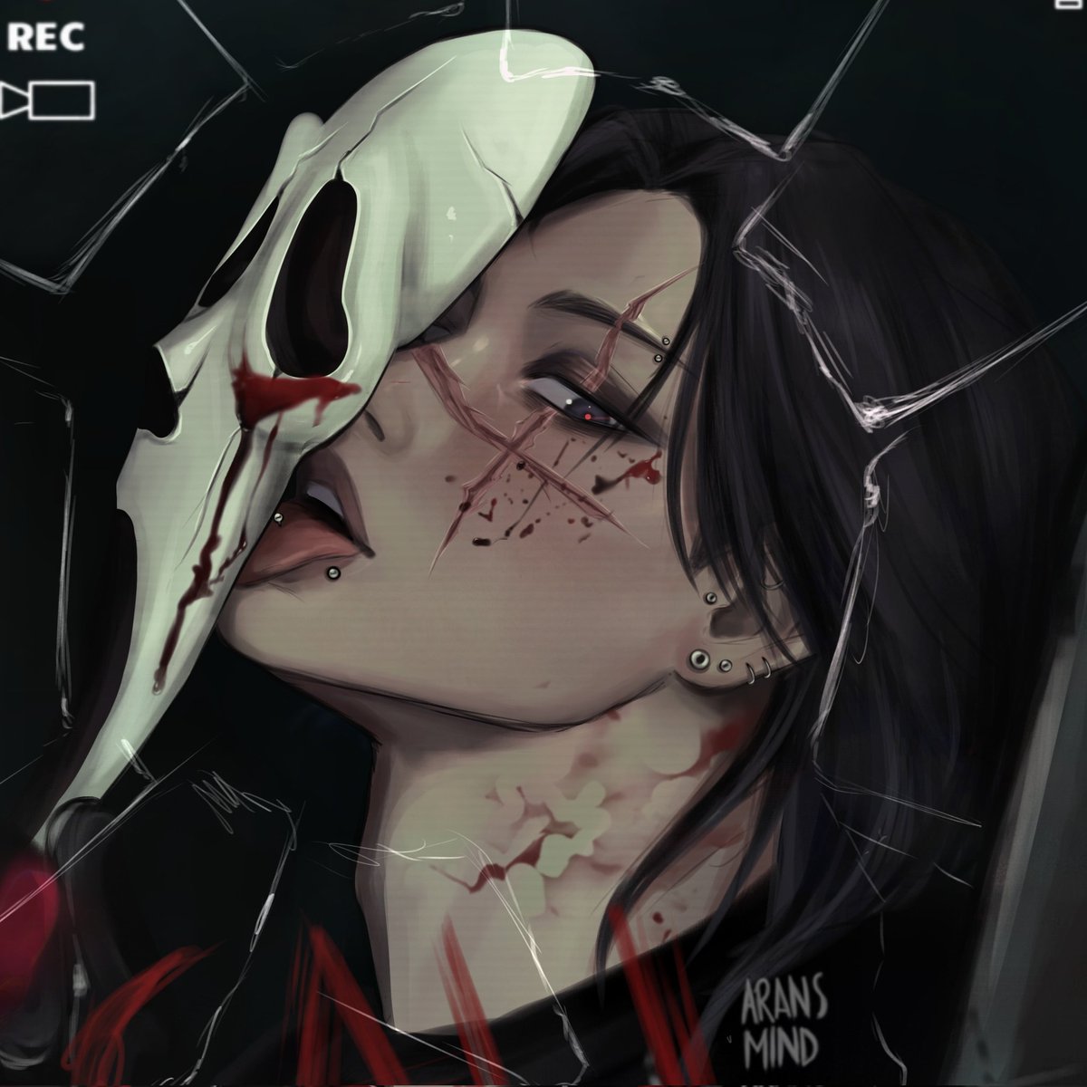 me 🤝 drawing geto and choso with scars