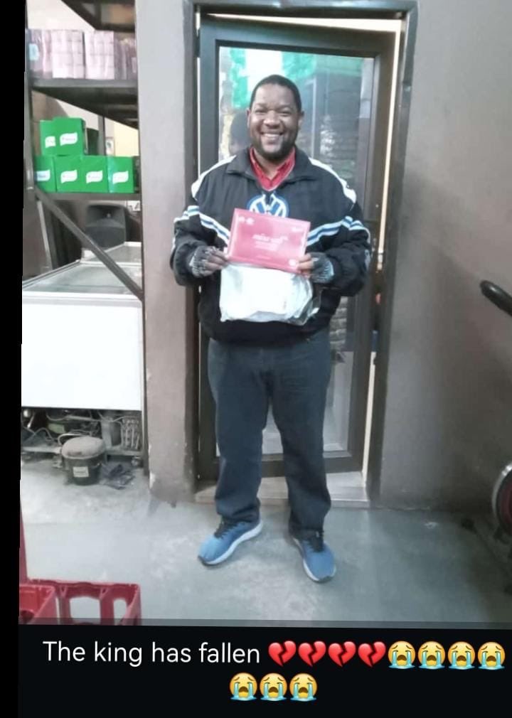 The Patriotic Papi who opened many spaza shops in Sharpville hiring young SAns ,was unalived last night at his spaza shop “busy corner”by those fake asylum seekers because he was doing the most for community…May he rest in peace 🕯️🙏💔🫡
#PutSouthAfricabsFirst <a href="/PatrioticMedia1/">Patriotic News🇿🇦</a>