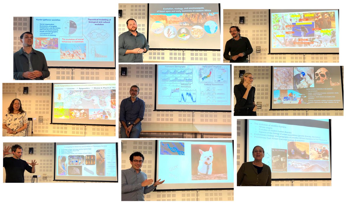CambridgeBioAnth (@cambioanth) on Twitter photo Amazing team <a href="/CamBioanth/">CambridgeBioAnth</a> 🥳😍!
Alastair Key <a href="/er_crema/">Enrico R. Crema</a> <a href="/DybleMark/">Mark Dyble</a> <a href="/GillianRagsdale/">Gillian Ragsdale</a> @jjrowan_paleo Guy Jacobs <a href="/_dEmBones/">Emma Pomeroy</a> & <a href="/MartMLahr/">Marta @MartaMLahr</a>
Intro to new graduate students yesterday - so many ideas, projects and collaborations 🥰🥰🥰 Amazing team <a href="/CamBioanth/">CambridgeBioAnth</a> 🥳😍!
Alastair Key <a href="/er_crema/">Enrico R. Crema</a> <a href="/DybleMark/">Mark Dyble</a> <a href="/GillianRagsdale/">Gillian Ragsdale</a> @jjrowan_paleo Guy Jacobs <a href="/_dEmBones/">Emma Pomeroy</a> & <a href="/MartMLahr/">Marta @MartaMLahr</a>
Intro to new graduate students yesterday - so many ideas, projects and collaborations 🥰🥰🥰
