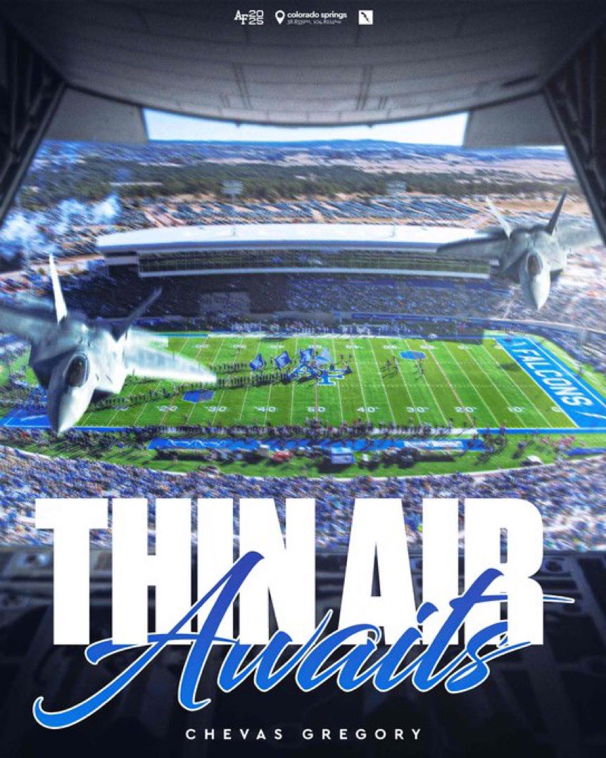 Excited for my OV with <a href="/AF_Football/">Air Force Football</a>! 💯