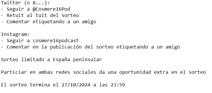 Cosmere16Pod's tweet photo. ¡Celebramos nuestro 1r aniversario con un sorteo! ¿Queréis ganar una revista Chasmfiend en físico con info sobre el Cosmere RPG y un pin de Cosmere 16? Solo hay que seguir las instrucciones que adjuntamos. Tenéis doble oportunidad si participáis por aquí y en Instagram ;) Fortuna https://t.co/x6IhjaWs5F
