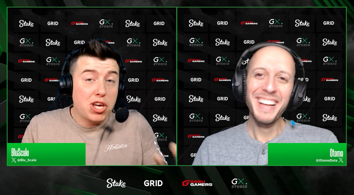 yall are missing all the fun 😭 - join <a href="/Blu_Scale/">Luke Bedwell</a> &amp; <a href="/OtomoDota/">Otomo</a> on twitch.tv/cct_dota 💥