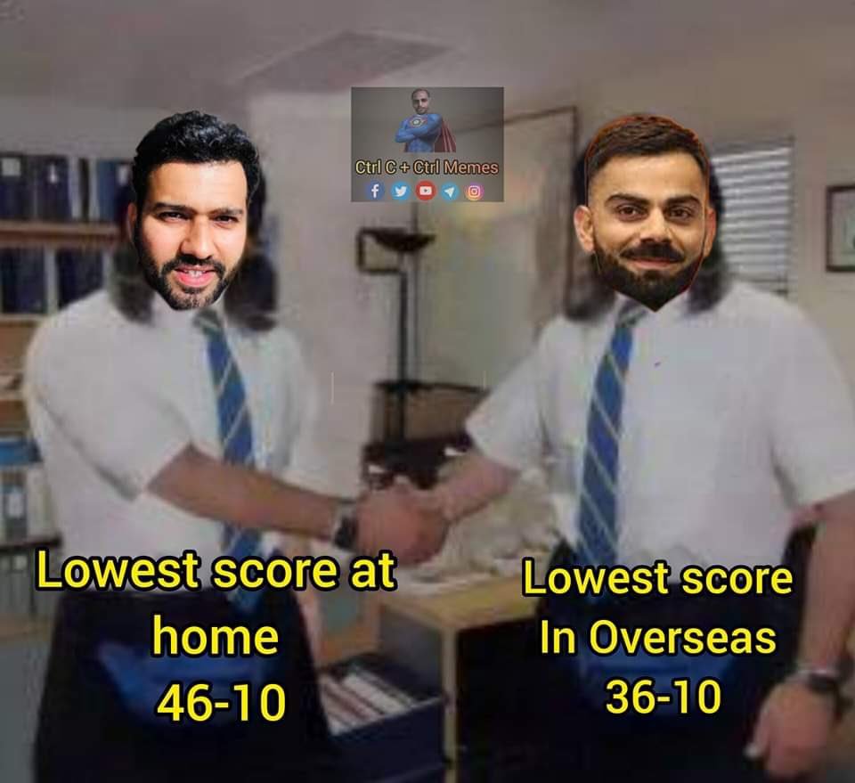 ajaykhichi0011's tweet photo. #ZAAR  
#TestCricket #ViratKohli #RohitSharma #46allout https://t.co/VPNVsER7sn