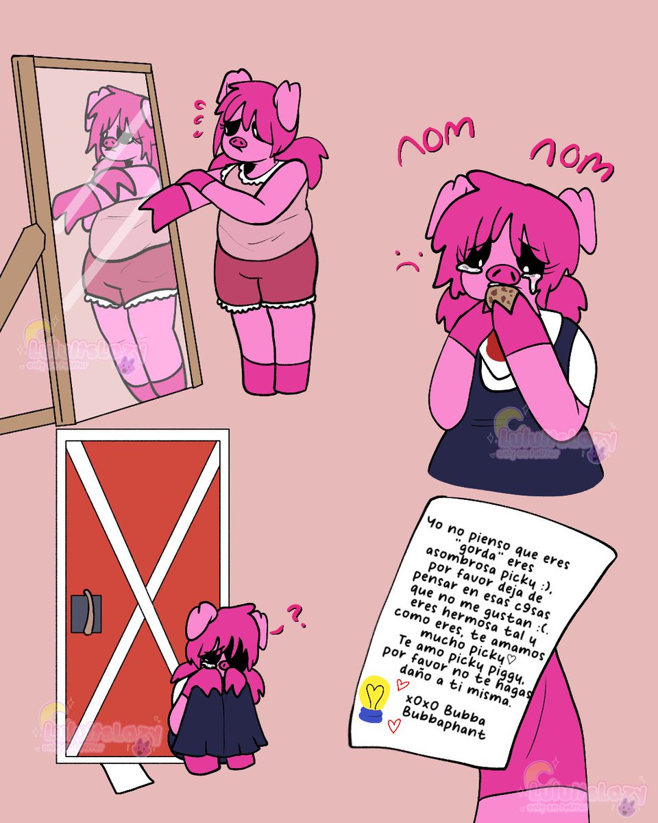 LuluItsLazy's tweet photo. picky piggy's insecurity doodles
(Español/english)

#LazyCrittersAU #SmilingCrittersAU #SmilingCritters #PoppyPlaytime #PickyPiggy #doodles https://t.co/sPS9wTWj5G