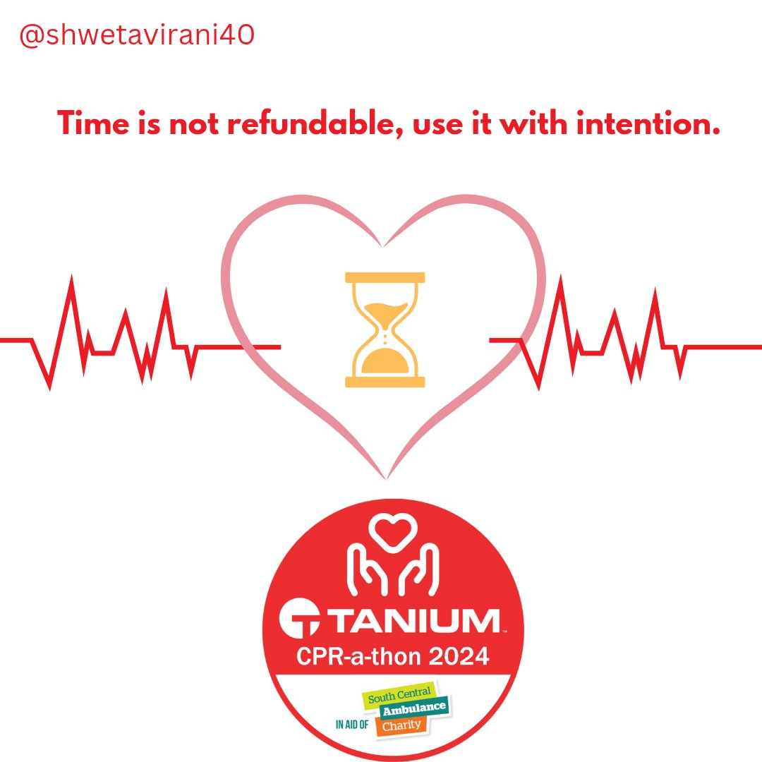 shwetavirani40's tweet photo. @OneMinuteBriefs of the Day:
Create posters to promote @Tanium &amp; @scacharity's #CPRaTHON supporting @ResusCouncilUK to raise awareness of #RestartAHeartMonth &amp; the importance of knowing CPR. https://t.co/JQYkePZnLH