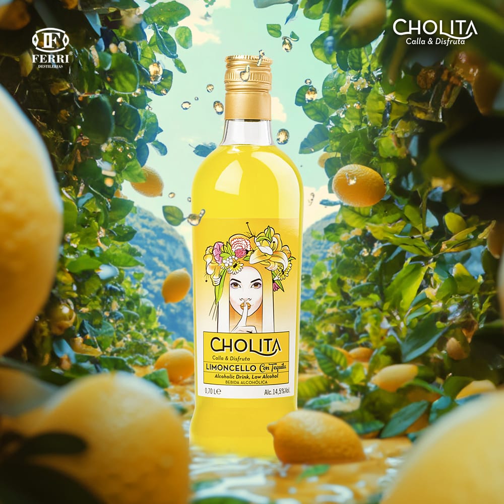 DestileriasF's tweet photo. Cholita Limoncello con Tequila, con el aroma y sabor de los limones mediterráneo, que singulariza al clásico Liomencello, más el sabor especial que le aporta el Tequila, hacen de este producto, algo único y especial.

Bajo contenido alcohólico y sin lácteos. https://t.co/A3TIvWBnsn