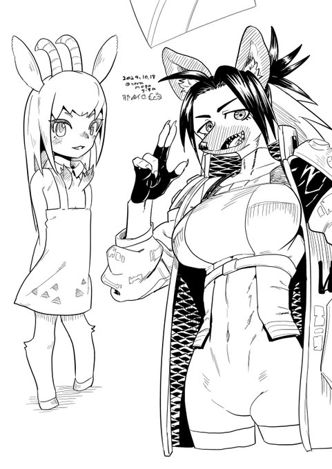 最近VRChatをやっていて、初心者ながらにお気に入りでお世話になってるアバター 