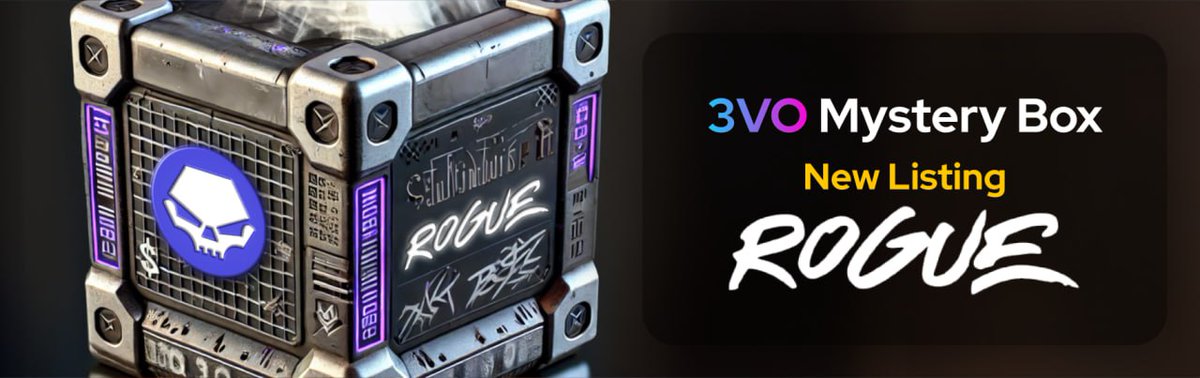 Discover a New Gaming Experience! 🎲

<a href="/RogueBlockchain/">Rogue Chain</a> is joining the #3VOMysteryBox campaign! 🎁

Play fair games of chance on the blockchain! 👍

Powering #RogueTrader, a decentralized, zero house edge, binary options game. 🎯

Claim your boxes now: t.me/BlockchainRogue! 🔥