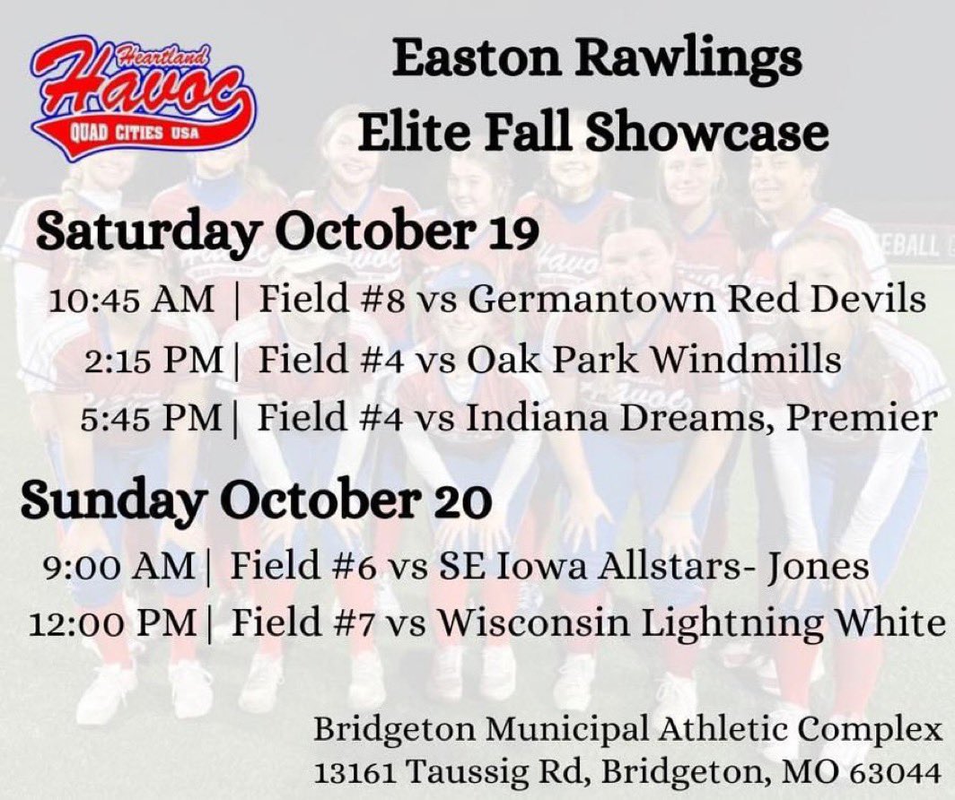 Emersyn Guyer (@guyeremers78788) on Twitter photo My team and I play in St. Louis this weekend!! Hope to see you there! <a href="/UNISoftball/">UNI Softball</a> <a href="/BradleySoftball/">Bradley Softball</a> <a href="/CoachSWillis22/">Sarah Willis</a> <a href="/CoachKristaWood/">Krista Wood</a> <a href="/WIUSoftball/">Western Illinois Softball</a> <a href="/DMACCsoftball/">DMACC Softball</a> My team and I play in St. Louis this weekend!! Hope to see you there! <a href="/UNISoftball/">UNI Softball</a> <a href="/BradleySoftball/">Bradley Softball</a> <a href="/CoachSWillis22/">Sarah Willis</a> <a href="/CoachKristaWood/">Krista Wood</a> <a href="/WIUSoftball/">Western Illinois Softball</a> <a href="/DMACCsoftball/">DMACC Softball</a>