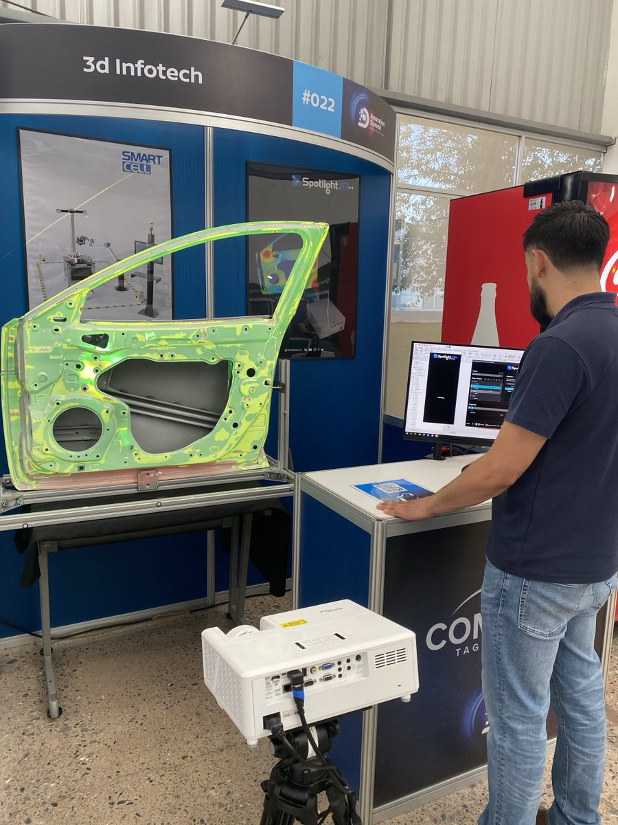 3d_infotech's tweet photo. 🚀 Visit us at the Manufacturing Innovation Summit booth #023 and explore our cutting-edge #AugmentedReality solutions! Tailored for manufacturing, our technology projects measurement outcomes, data color maps, and geometric features directly onto 3D objects https://t.co/V9BczSOUMz