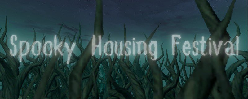 👻Spooky Housing Festival👻

🎃Join us starting at 6pm CDT, Thurs 10/24 for another housing festival- spooky edition! 

🦇We will be touring homes submitted ahead of time by participants to get in the spooky szn spirit, and giving away codes to participants throughout the night!