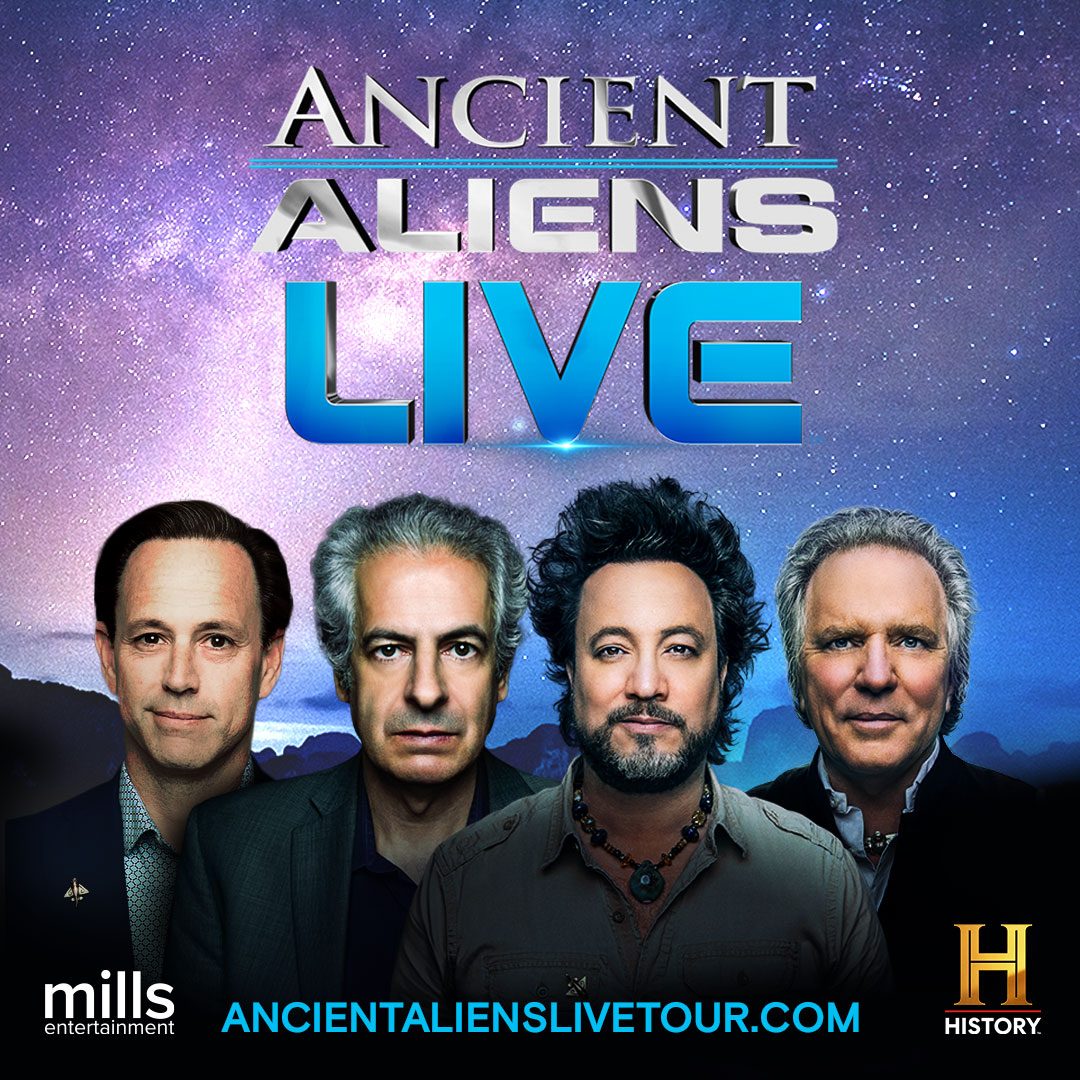 The tour continues! Don't miss your chance to see Giorgio A. Tsoukalos, William Henry, Nick Pope, and Jason Martell. ancientaliens.visitlink.me/RYoCFe