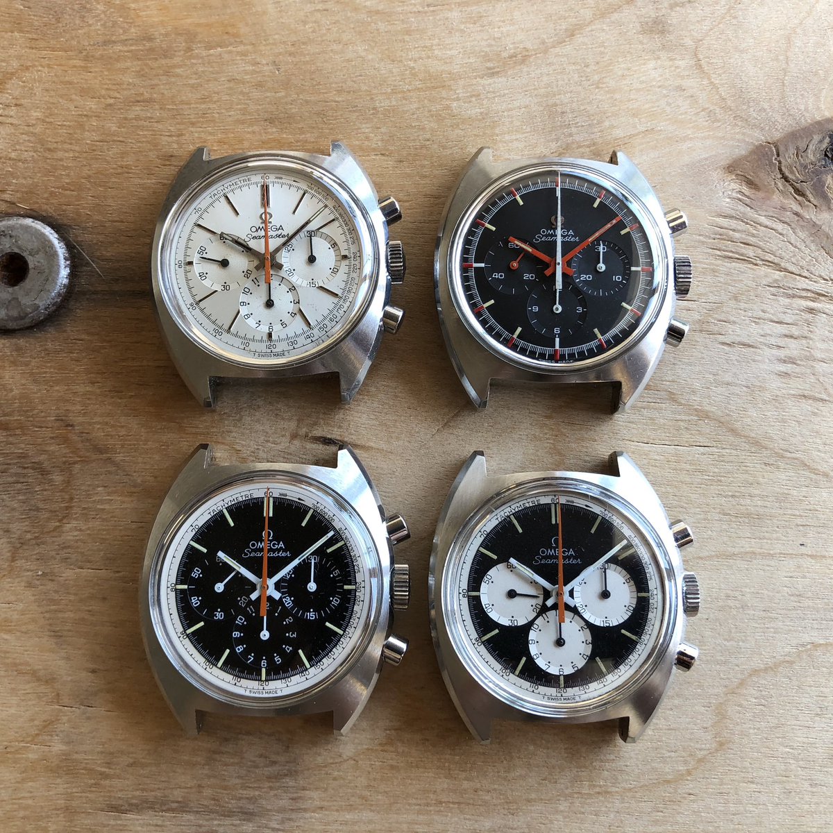 omegaforums's tweet photo. A deep research thread on the #Omega #Seamaster 145.006 / 145.016 #Cal321 / #Cal861 #Chronographs spanning 19 pages and a wide range of models including full 18K gold on bracelet
https://t.co/2tfOnpee6U https://t.co/6unZ2AGmSS