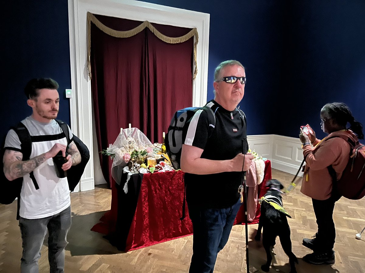 barton_kell's tweet photo. Today Merseyside @SLCouncils visited @WilliamsonArt_ to check out how accessible it is for #Blind & #PartiallySighted visitors.
We will be reporting back our findings in the hope that some positive changes can be made to ensure that everyone can enjoy art
#MakeArtAccessible https://t.co/bTj652zpzb