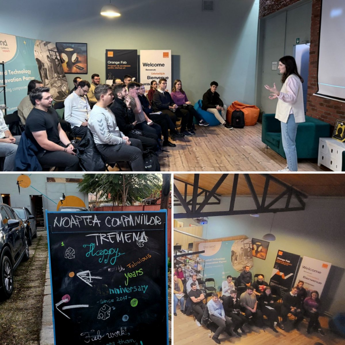 DanZaharia_Iasi's tweet photo. Companies' night at #FabLab in #Iasi with our partners from #Tremend https://t.co/YZhSBbM7H5