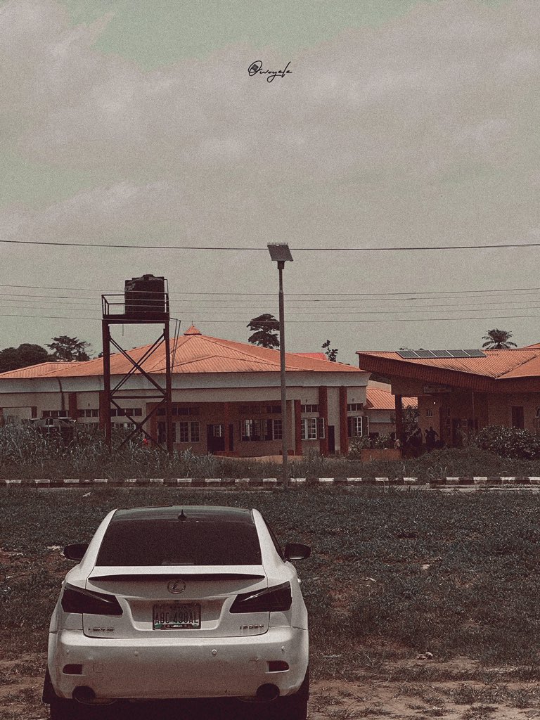 somewhereInfuta's tweet photo. "Just like this cars parked at My school, life is all about the journey we take and the roads we choose. 🚗✨" @FutaBro #futa #trend #viral #car #photography 
📸: @owo_ye https://t.co/pb7oBAGqJ1