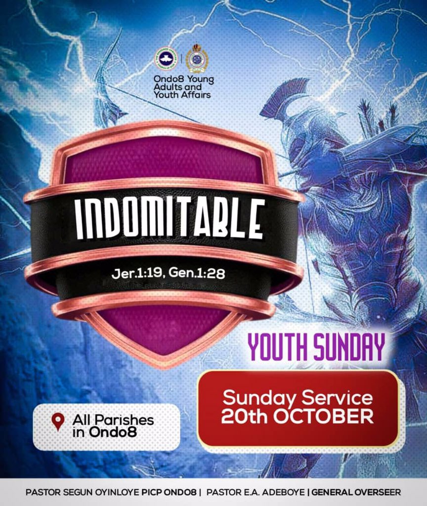faithmegayaya's tweet photo. "Get ready for **Indomitables** Youth Sunday! 🔥 Wear your jerseys and join us for a powerful service filled with faith, fun, and unstoppable energy! 🙌🏾 You don’t want to miss this! 🗓️ #Indomitables #YouthSunday #UnstoppableFaith #HelloLoveAgain #Faithmegayaya https://t.co/qrwrL994Pm