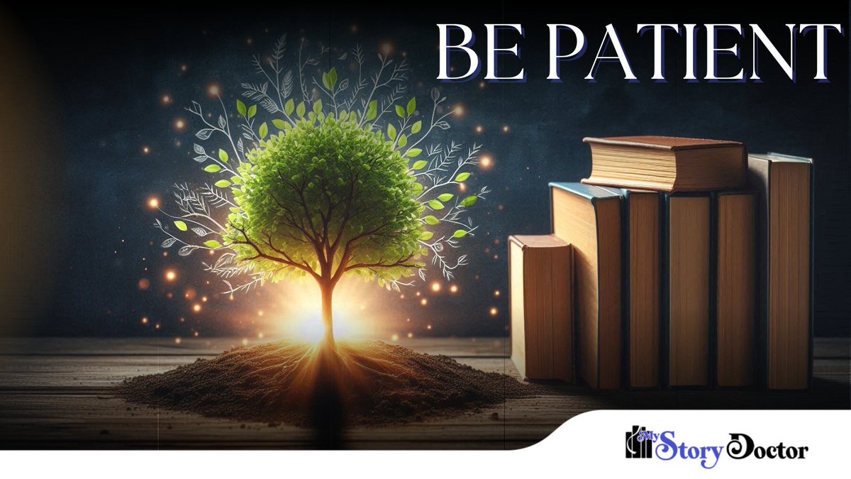Authors, turn dreams into reality with patience and persistence. Discover how to take actionable steps toward your writing goals. Read more: mystorydoctor.com/be-patient-2/ 

#WritingTips #AuthorJourney #GoalSetting #CreativePersistence #WritingCommunity
