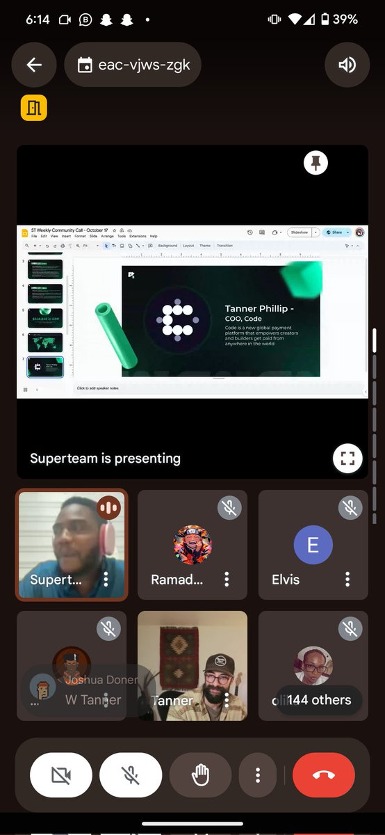 funkaa_stikx's tweet image. Coincidentally, I got my first @getcode tip today from @ESamueltrades and here I am with @tannerphilp on call at the @SuperteamNG Community Call..

Love this kinda coincidence 😅