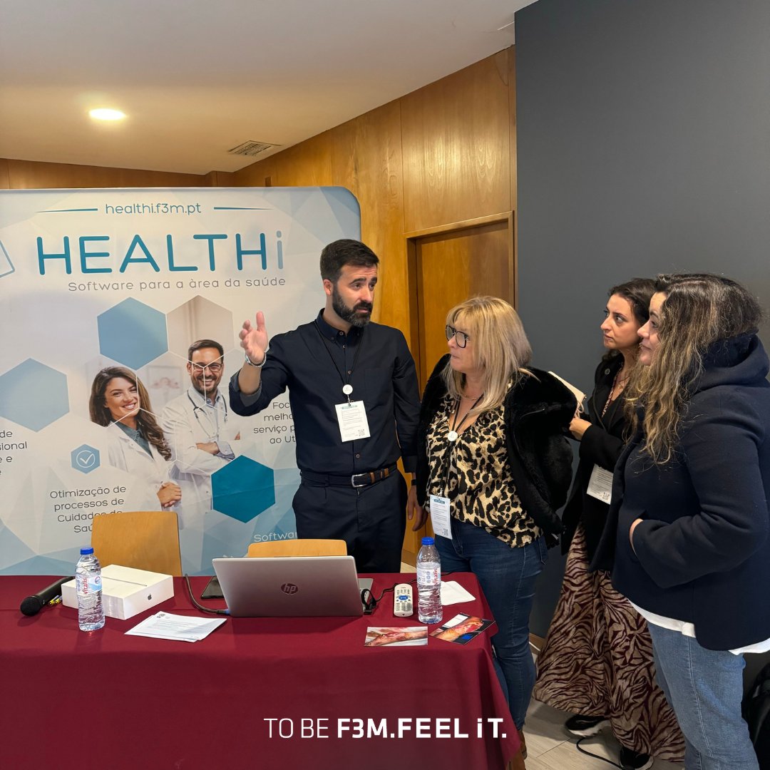 F3MSA's tweet photo. Estivemos na Guarda a divulgar o Processo Clínico e Social!
Realizámos uma sessão muito especial com o nosso parceiro SASTI, na qual apresentámos o novo módulo do software #HEALTHi.
Interessado em saber mais sobre esta solução tecnológica?
Veja aqui: https://t.co/x5F9bCLolG https://t.co/X9FmT8BVQp