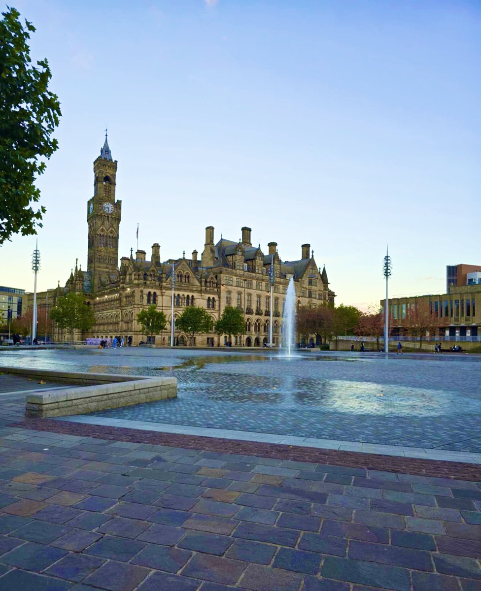 A lovely weather today in Bradford