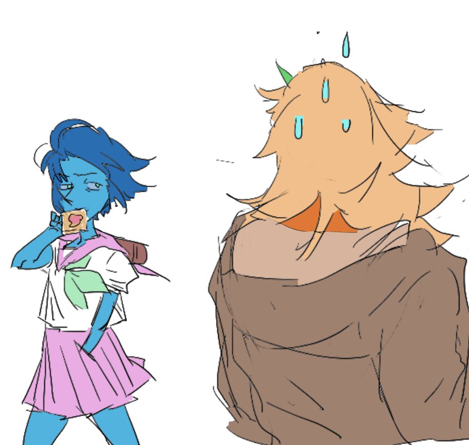 YuChi36484408's tweet photo. #StevenUniverse
#stevenuniversefanart 
#lasper #jiaspis
究极俗套剧情
迟到不良高中生在路上偶遇初中女校试图霸凌自己结果被自己带到学校后山没人的小公园痛揍一顿的同学 https://t.co/NfAqzyAGe7