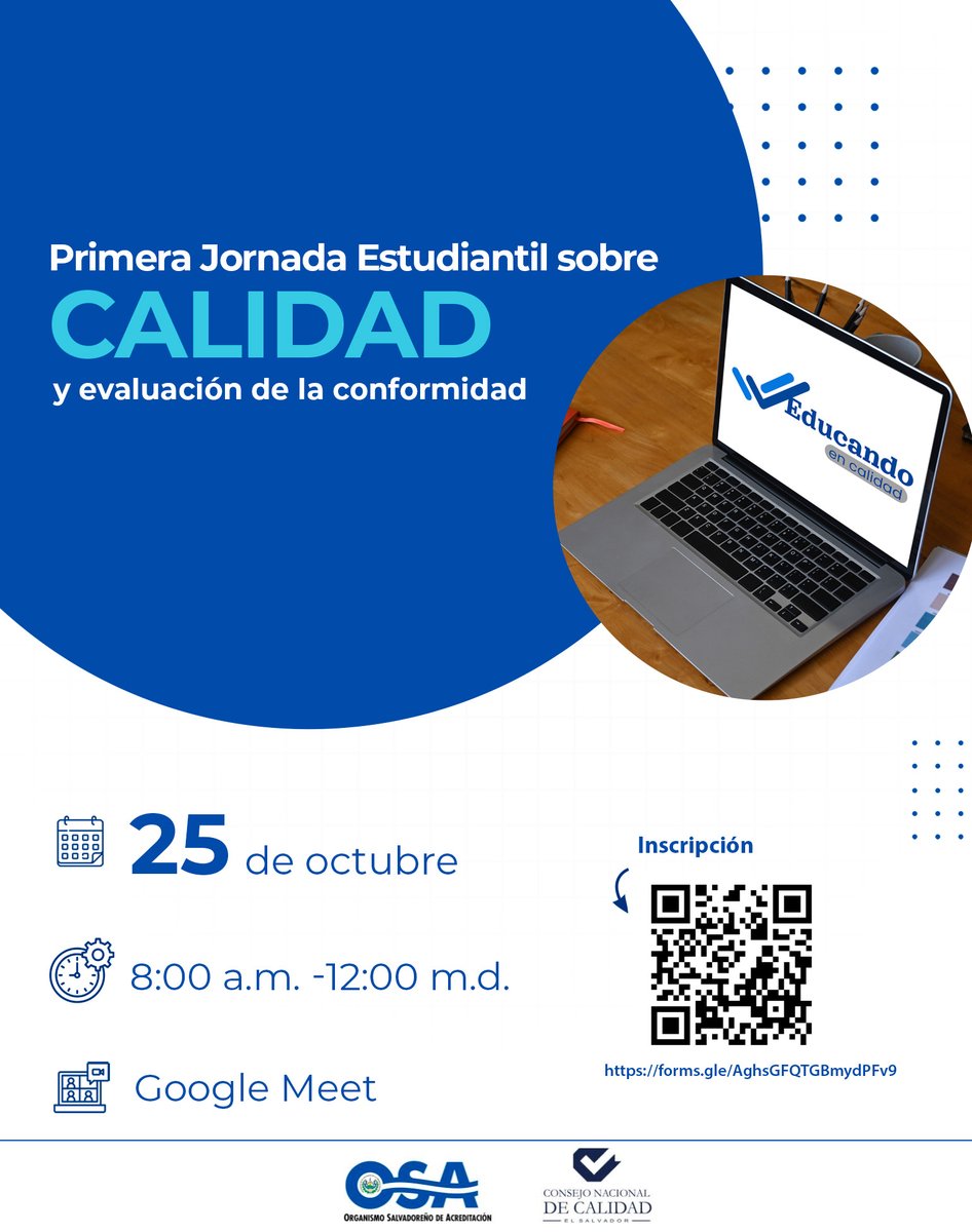 Organismo Salvadoreño de Acreditación tweet media