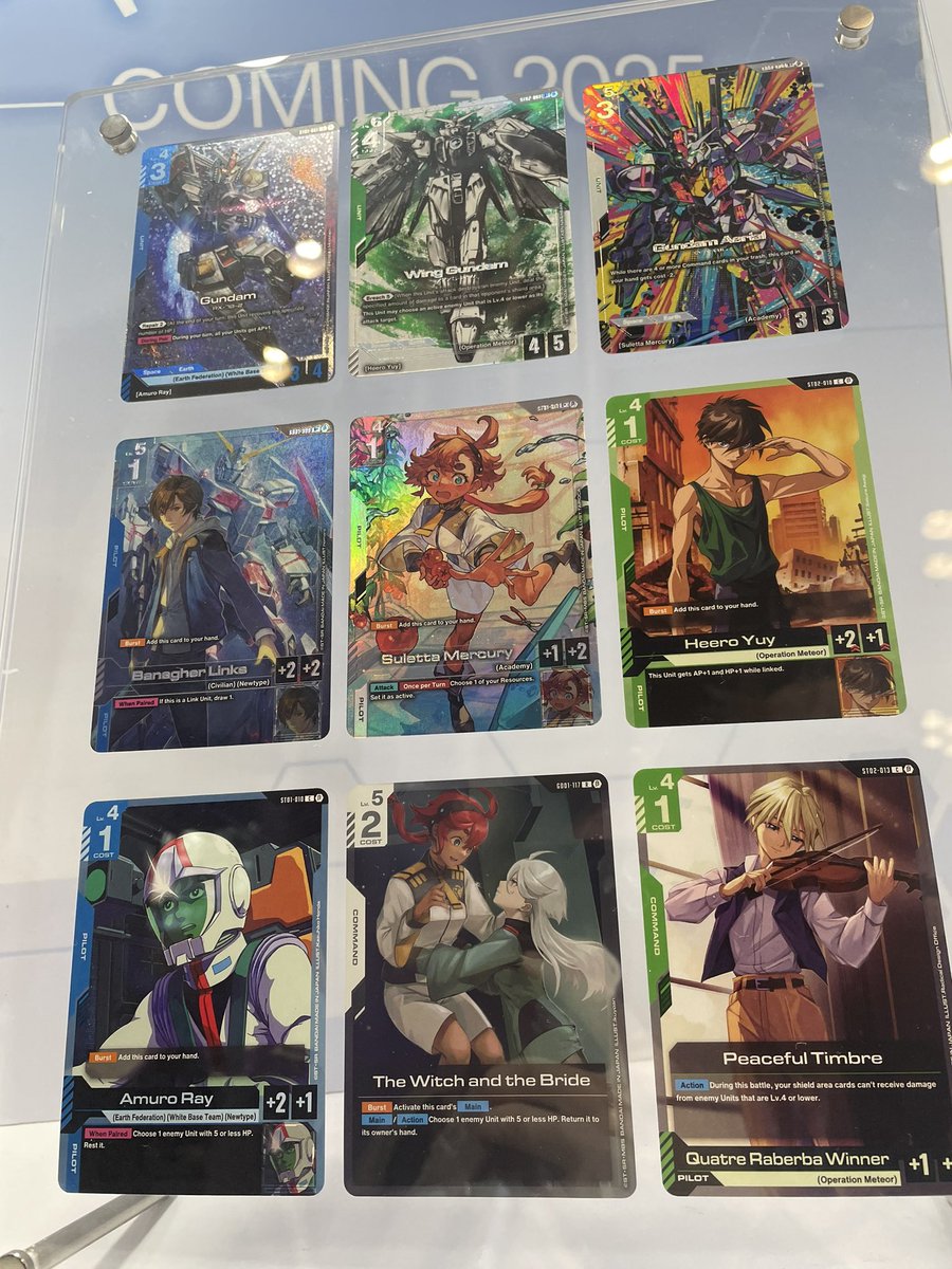 GUNDAM CARD GAME English Version tweet media