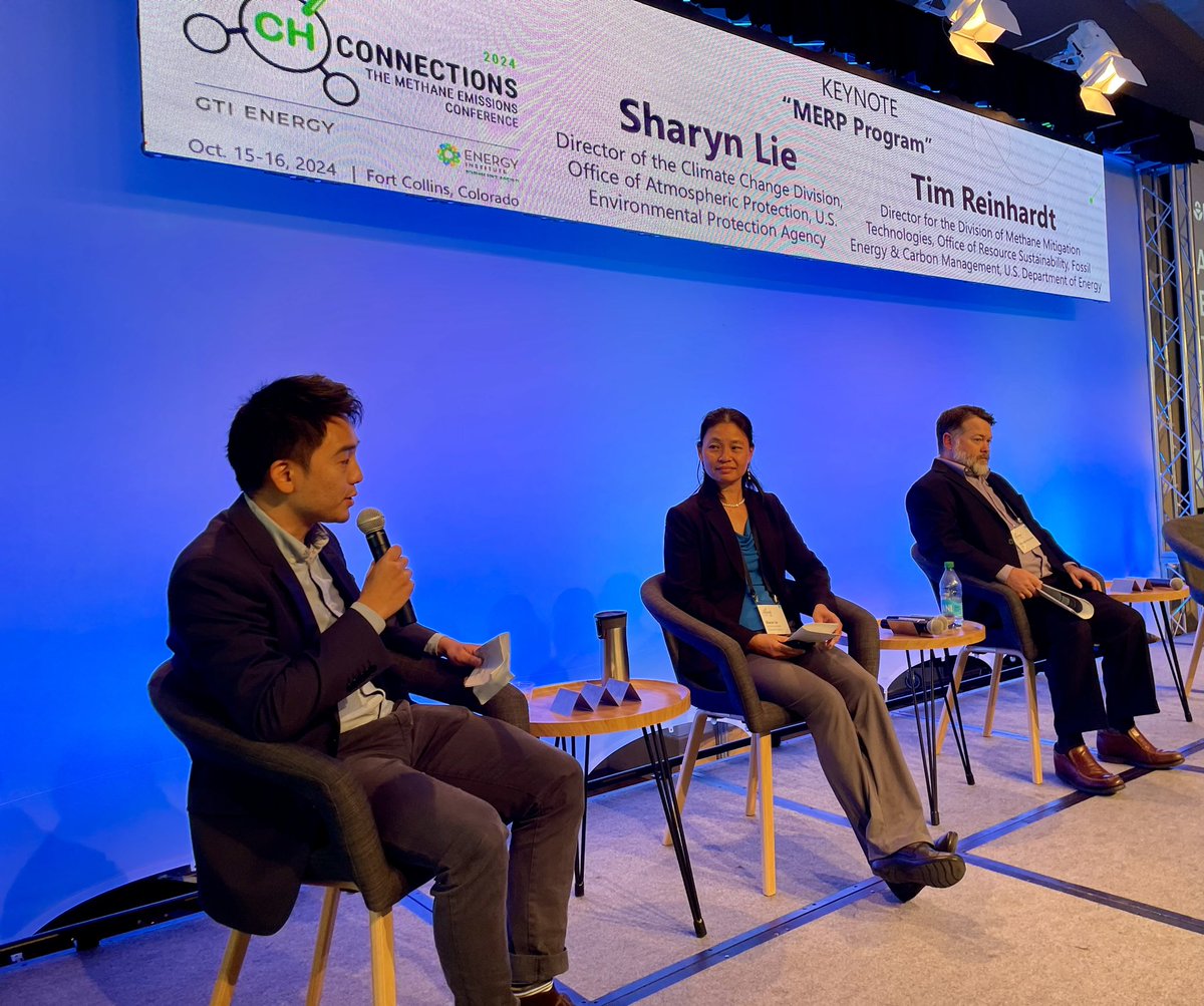 Ch4Connections's tweet image. What a great conclusion to CH4 Connections! Day two brought more insightful moments, including panel discussions with @gti_energy experts and a keynote on the MERP program from @EPA and @ENERGY. The day wrapped up with a METEC field tour. 🔎 Thanks to everyone who joined us!