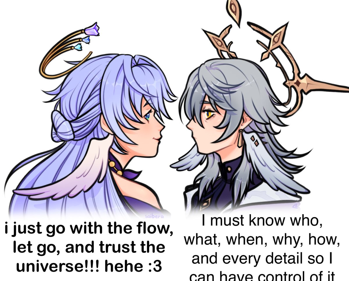 _saibera's tweet image. halovian siblings 
#HonkaiStarRail #RobinHSR #SundayHSR