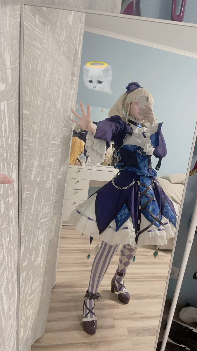Kuromimio_cos's tweet photo. Finally, I have it completely ready! I've been wanting to do this look for ten years!
#藤堂 #とうどうユリ #TodoYurika #藤堂百合華 #藤堂尤里卡 #百合香大人 #尤里卡大人 #百合華大人 #Aikatsu #アイカツ https://t.co/mqbGvMAZ5u