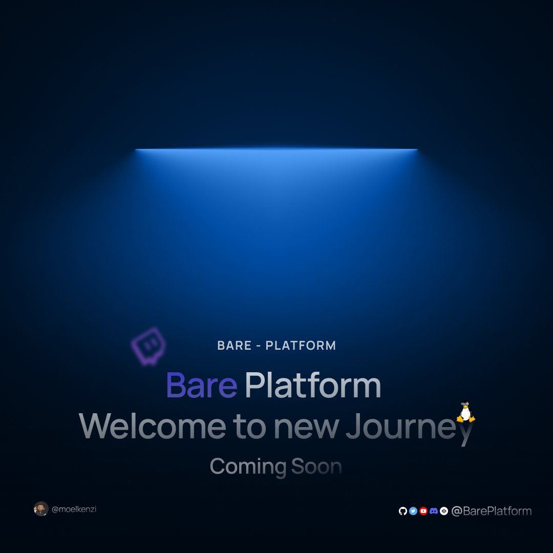 BarePlatform's tweet photo. Exciting news! @BarePlatform is launching soon! 🎉 
Be among the first 100 to sign up and enjoy it for FREE! 
🆓 Get ready! 💪 https://t.co/5Yob2ZEEbg