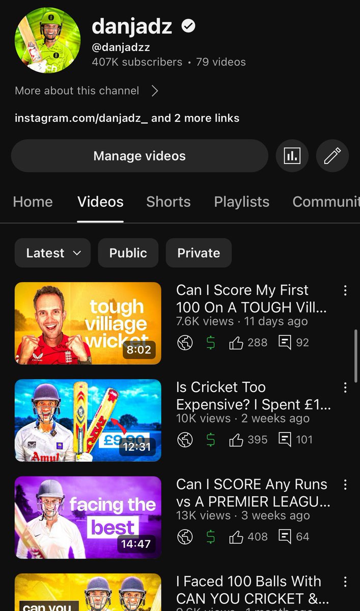 ourcricket_'s tweet photo. PSA - Videos Are Still Here… ⬇️ 

https://t.co/95HLCm9zY8 https://t.co/XSmy11qkEJ