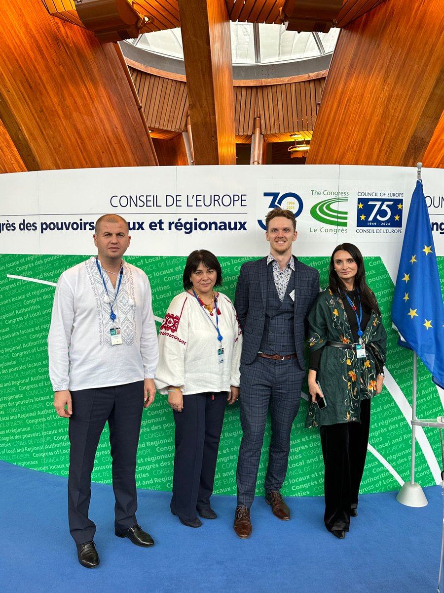 "In principle and in practice—Europe and Ukraine are stronger together." 🇺🇦

At the <a href="/COECongress/">Congress of Local and Regional Authorities</a>' #47thSession, Sec Gen Vania Freitas underlined the vital role of international partnerships between #regions for Ukraine's recovery and reconstruction. 🤝 #StandWithUkraine