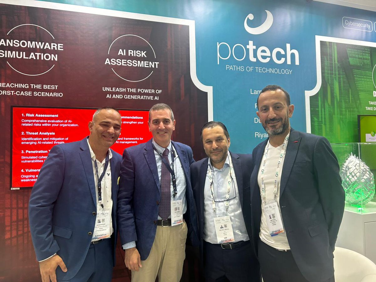 potechglobal's tweet photo. Glimpses of our @GITEX_GLOBAL journey so far!

We've had the pleasure of reuniting with partners and clients, all while @nanocorp_pro were holding live demos of their unique #NDR solution on our booth.

Link: https://t.co/GWXct3t0nS

#Potech #GITEX #GITEXGlobal #GITEX2024 https://t.co/ZQcPOCt0gm