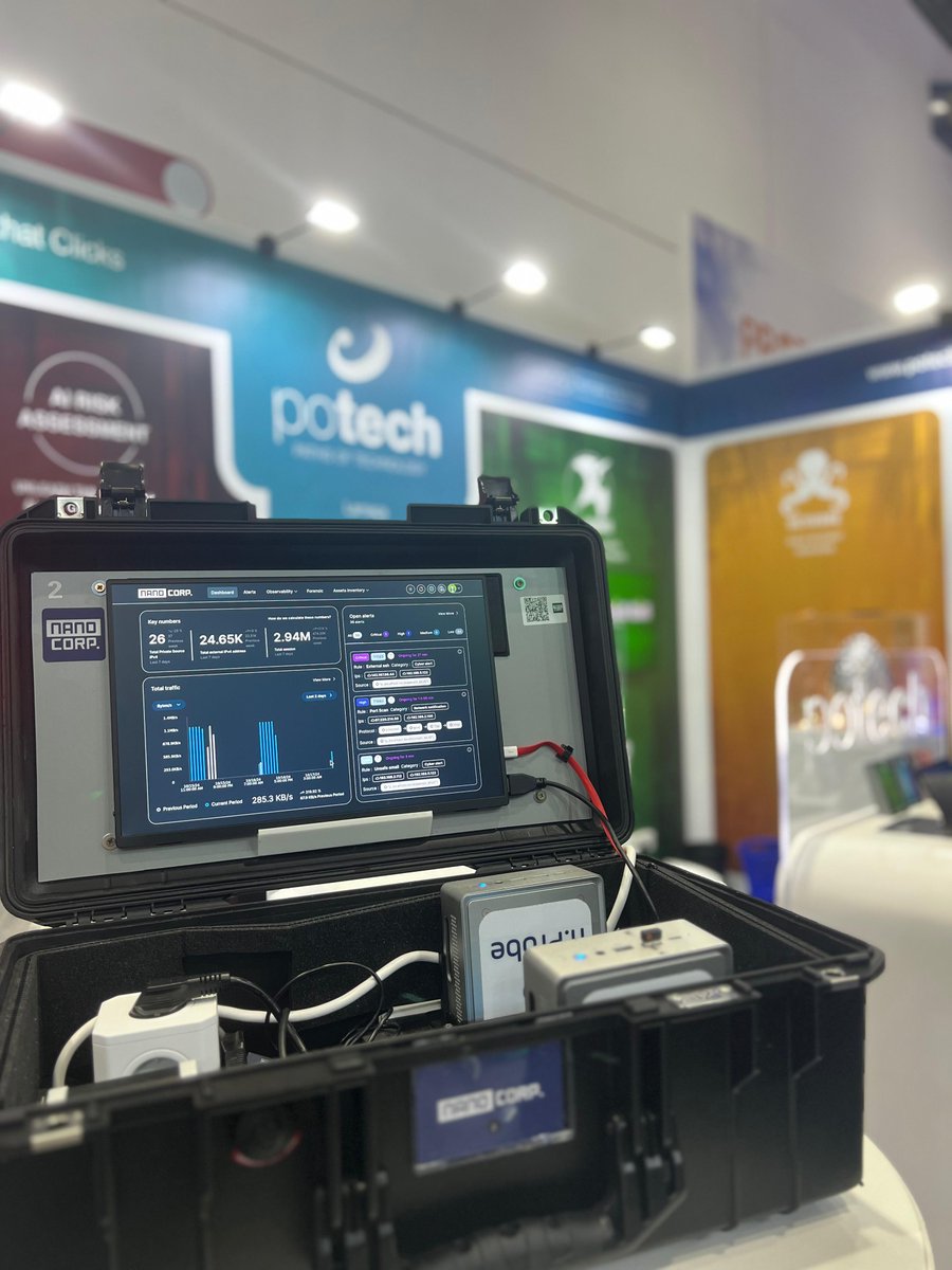 potechglobal's tweet photo. Glimpses of our @GITEX_GLOBAL journey so far!

We've had the pleasure of reuniting with partners and clients, all while @nanocorp_pro were holding live demos of their unique #NDR solution on our booth.

Link: https://t.co/GWXct3t0nS

#Potech #GITEX #GITEXGlobal #GITEX2024 https://t.co/ZQcPOCt0gm