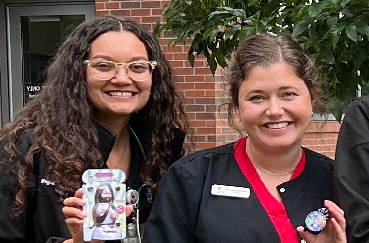 🎉 Happy #VetTechWeek! Today we honor Laura McMillian &amp; Meghan Livingston from @UGAVetMed.

"Laura &amp; Meghan are an amazing team. They keep us running smoothly &amp; make work a joy. Patients &amp; owners are in the best hands with these two. We all love you!"

#VeterinaryCare #FidoCure
