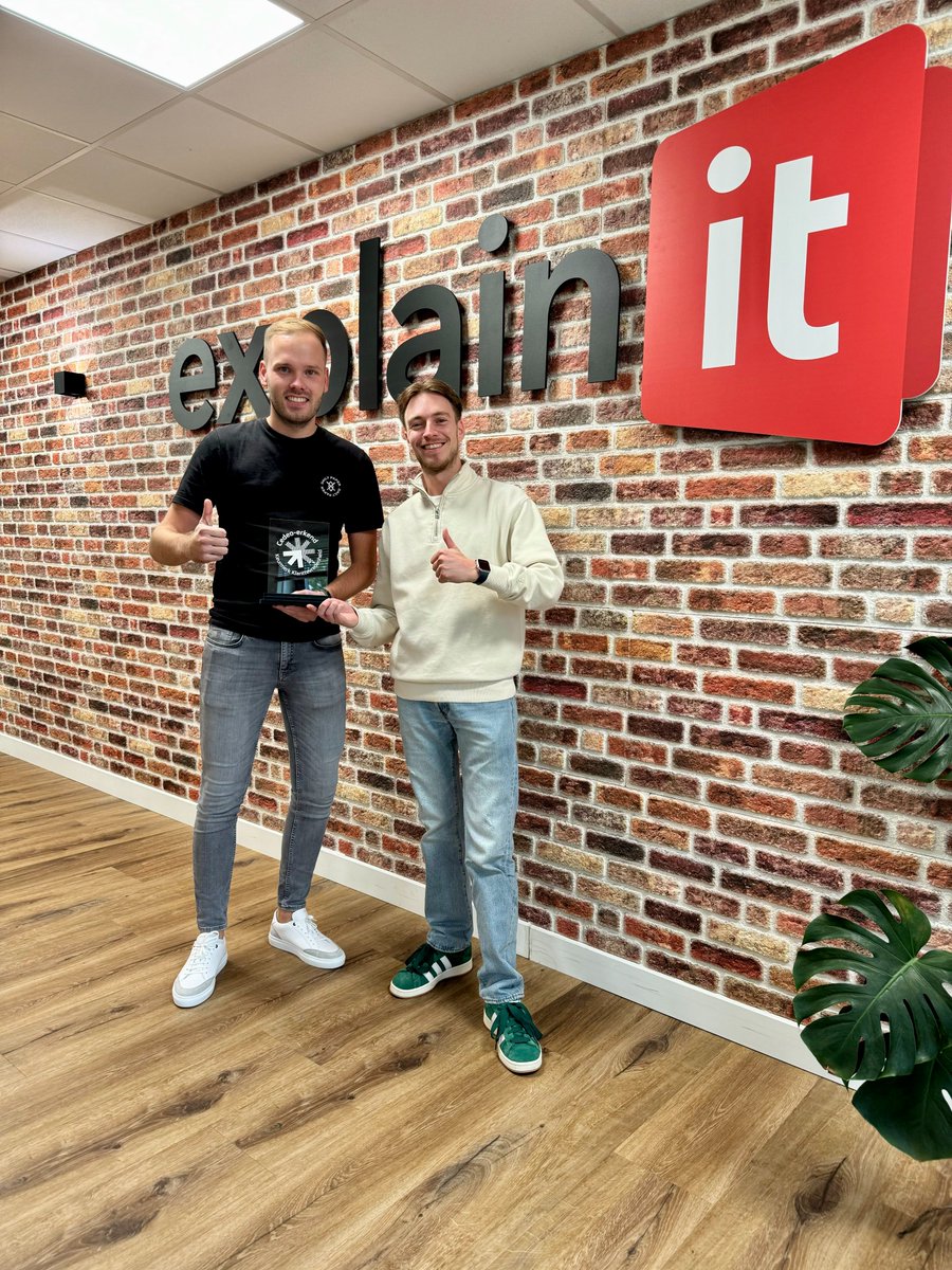 ExplainiT_NL's tweet photo. 𝗘𝘅𝗽𝗹𝗮𝗶𝗻𝗶𝗧 𝗼𝗽𝗻𝗶𝗲𝘂𝘄 𝗖𝗲𝗱𝗲𝗼-𝗲𝗿𝗸𝗲𝗻𝗱! ✨✅

We zijn verheugd dat we met ExplainiT opnieuw de Cedeo-erkening hebben ontvangen. 

#cedeo #cedeoerkenning #kwaliteit #explainit https://t.co/7xZABdbRTX