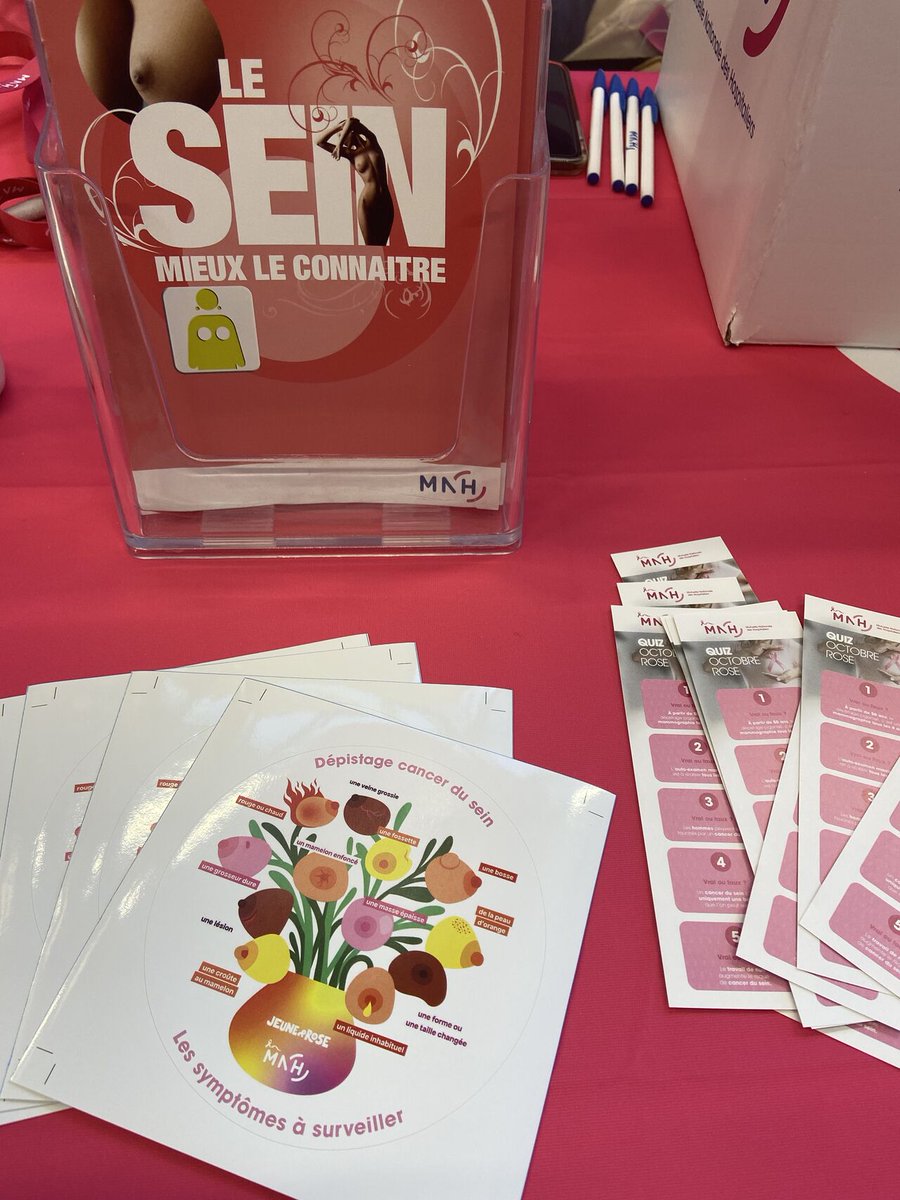 Mutuelle Nationale des Hospitaliers (@mnhmutuelle) on Twitter photo Les équipes de la MNH étaient au <a href="/CHU_Montpellier/">CHU de Montpellier</a> pour sensibiliser au dépistage du #cancerdusein🌸.
Une journée d’échanges, de prévention et de solidarité autour de notre arbre de vie, offert au service oncologie.
💕 Merci à tous pour cette mobilisation ! 👏
#OctobreRose Les équipes de la MNH étaient au <a href="/CHU_Montpellier/">CHU de Montpellier</a> pour sensibiliser au dépistage du #cancerdusein🌸.
Une journée d’échanges, de prévention et de solidarité autour de notre arbre de vie, offert au service oncologie.
💕 Merci à tous pour cette mobilisation ! 👏
#OctobreRose