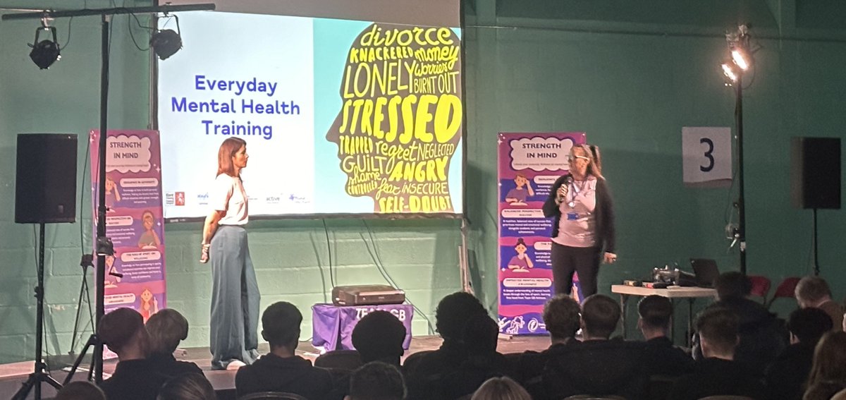KentSchoolGames's tweet photo. A great workshop for young people to help them with postive minds and confidence! A massive thanks to @TheStourCentre for organising the event and all the Olympic visitors!
#StrengthInMind #MentalHealth @Active_Kent @TowersSchool @TheLenhamSchool @MarshAcademy @kyliegrimes https://t.co/otAdaz0ols
