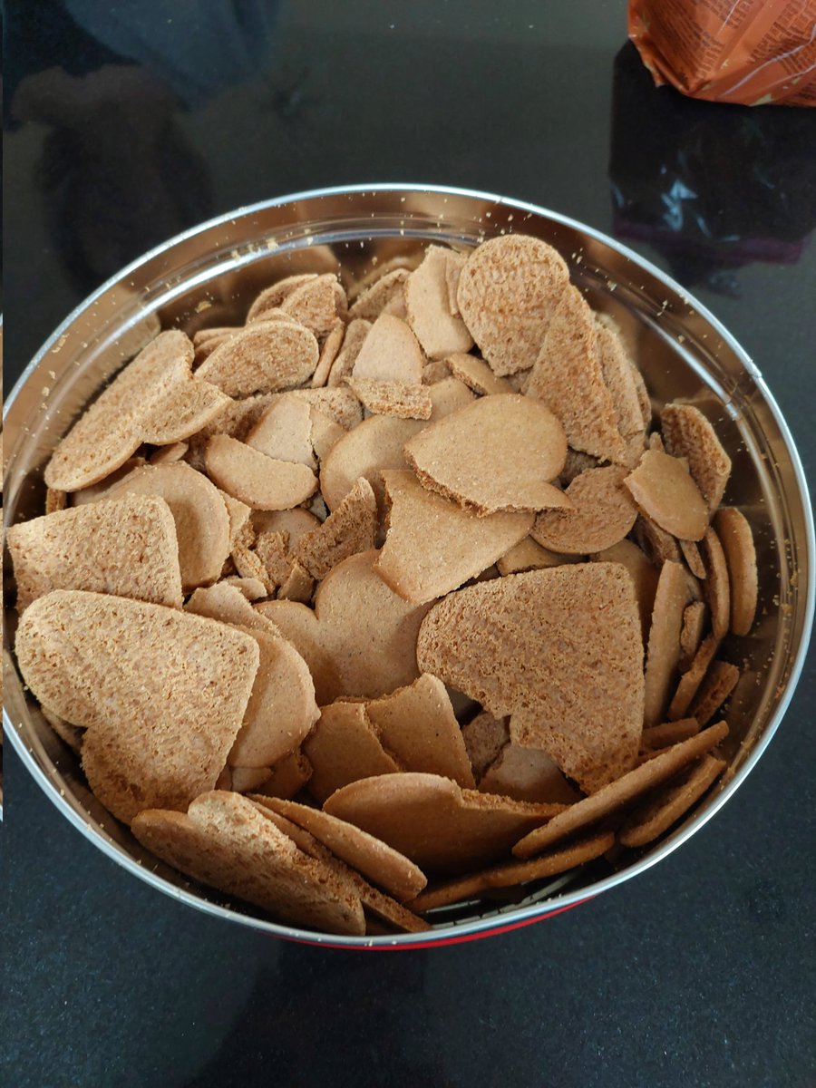 Purchased these recently from <a href="/IKEAUK/">IKEA UK</a> Nottingham store. Has anyone else opened a tin to find most of them broken despite careful handling from store to home. Any advice <a href="/IKEAUKSupport/">IKEA UK Support</a>