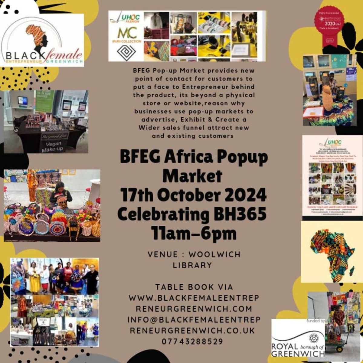 Black Female Entrepreneur Greenwich tweet media